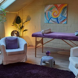 office with massage table